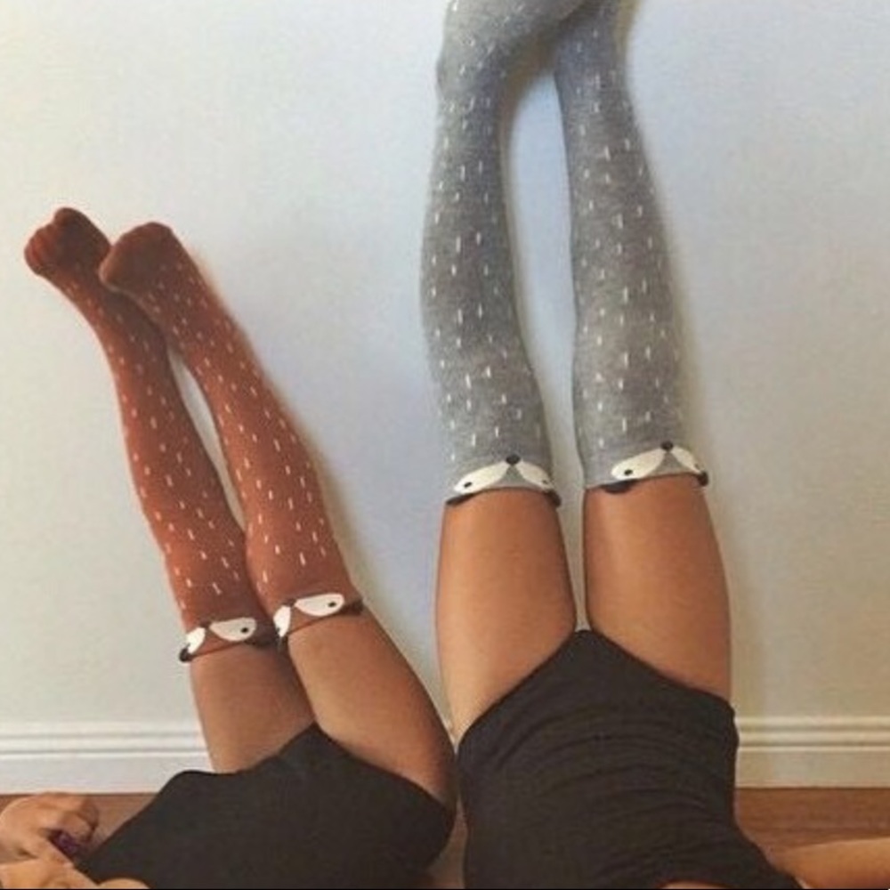 🆕 Toddler Fox Knee High Socks